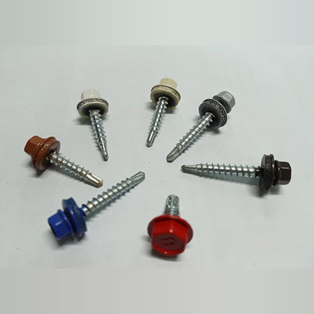 Hex Head Screw With Rubber Washer